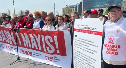 DİSK, KESK, TMMOB ve TTB’den 1 Mayıs 2025 çağrısı 