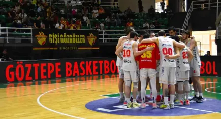 Göztepe basketbolda Kahramanmaraş deplasmanında 