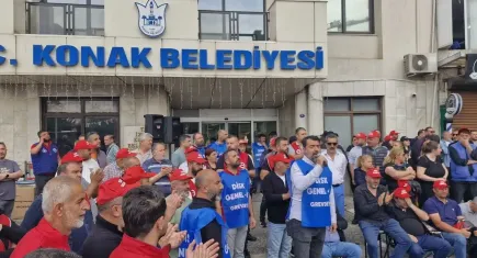 Konak’ta ikinci raunt başladı: İşçiler yüzde 45 zam istiyor