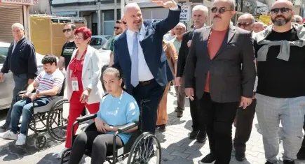 Menemen’de Engelliler Haftası’na özel anlamlı buluşma