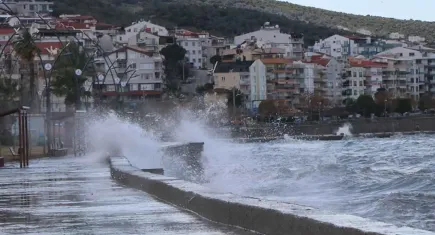 Meteoroloji uyardı Ege’de fırtına bekleniyor