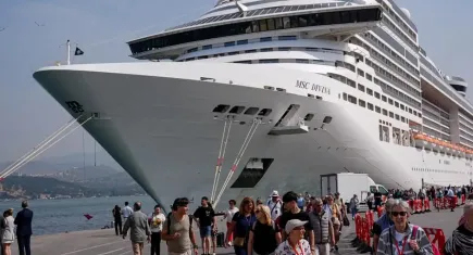 İzmir kruvaziyer turizminde hızla büyüyor