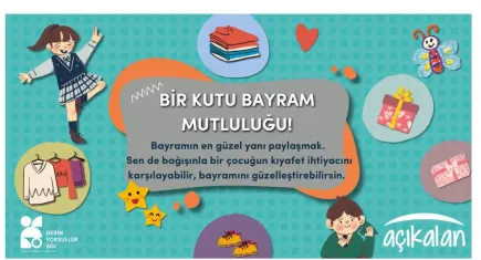Bağış yap, umudu paylaş: Bir Kutu Bayram Mutluluğu 