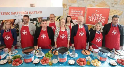 Menemen Belediyesi'nden coğrafi işaretli lezzet için tanıtım etkinliği