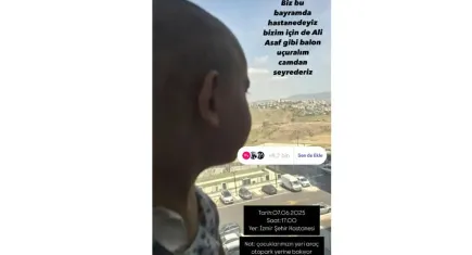 Onkoloji hastalarının çağrısı yürekleri ısıttı: Biz de Ali Asaf gibi balon uçurmak istiyoruz