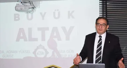 Altay’da altyapı hareketliliği 