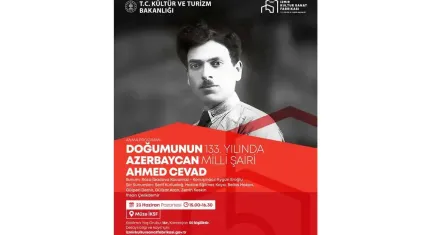 Azerbaycan Türkü Şair Ahmed Cevad İzmir’de anılacak