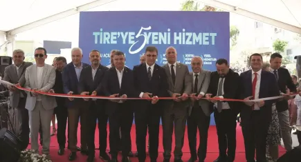 Aslanoğlu’ndan Tire açıklaması: Geleceğe açılan yeni kapılar kazandı