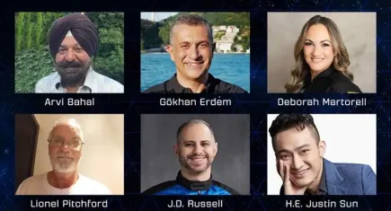 Uzaya gidecek üçüncü Türk belli oldu: Gökhan Erdem New Shepard ile fırlatılacak
