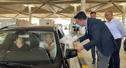 Sınır kapılarında gurbetçi mesaisi 