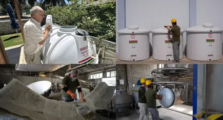 İzmirli vatandaşlar su kesintisinden etkilenmemek için su deposu alıyor