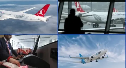 "Ada Kıbrıs"a kurulan hava köprüsüyle Kuzey Kıbrıs'a 100 bin turist taşındı