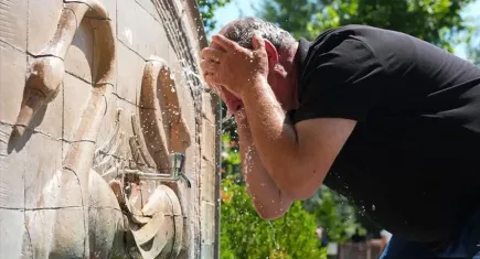 Yedi kentte termometreler 40 dereceyi aştı