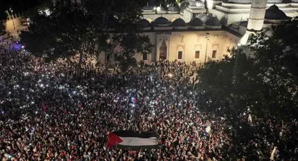 İstanbul’da ‘Gazze’ye Umut Işığı Ol’ yürüyüşü