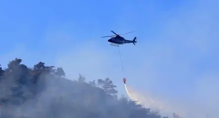 Manisa Soma'daki yangın kontrol altında!