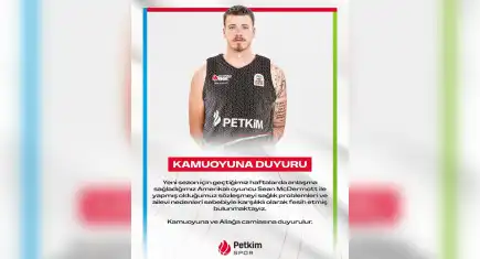 PETKİM o oyuncu ile yollarını ayırdı