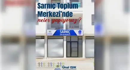 Sarnıç toplum merkezi’yle sosyal yaşam canlanıyor