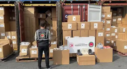 Gümrüklerde 7 ayda 41,7 milyar liralık kaçakçılık önlendi