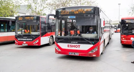 ESHOT, AÖF için düzenlemeye gitti