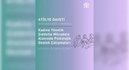 Mor Çatı’dan kadına yönelik şiddet alanında psikolojik destek çalışmaları atölyesi