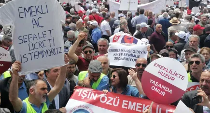 Emeklilerden zam tepkisi: Sabrımız taştı