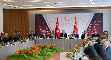 Türk yatırımcılar New York’ta Cumhurbaşkanı Erdoğan’la buluştu