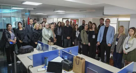Genç İletişimcilerden AA İzmir Bölge Müdürlüğüne Ziyaret