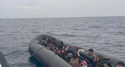 İzmir haber: 128 düzensiz göçmen kurtarıldı