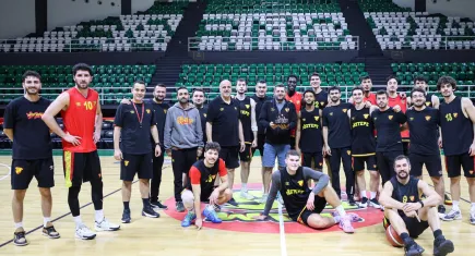 Göztepe, potada İLab Basketbol deplasmanında