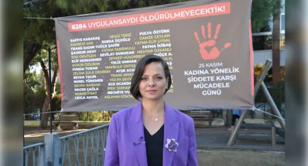 ''Erkek İlçe''nin kadın başkanından 24 saatlik anlamlı nöbet