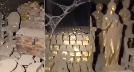 Suriye’de ‘altın dolu mağara’ iddiası: Viral video yapay zeka çıktı