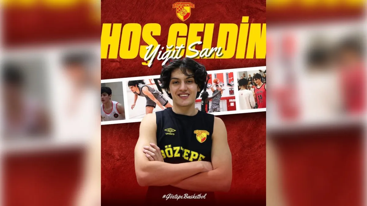 Göztepe, genç basketbolcu Yiğit Sarı’yı transfer etti
