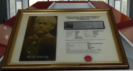 Seyit Onbaşı'nın askerlik şubesindeki fotoğrafı ortaya çıktı