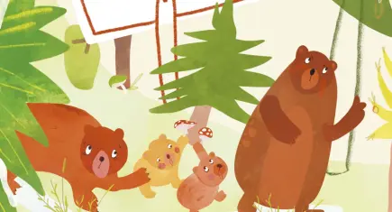 Minikler için eğlenceli bir doğa macerası: Dikkat İnsan Çıkabilir