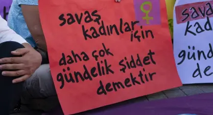 Filistinli kadınlar için dayanışma çağrısı