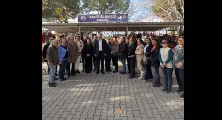 Dikili Belediyesi’nden yeni yıl kutlaması ve el emeği sergisi