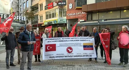 Aktivist Sanatçılar Birliği’nden ABD’ye yönelik protesto