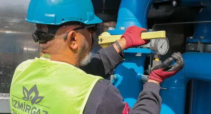 Aliağa’da doğalgaz ağı Aşağı Şehitkemal’e ulaştı
