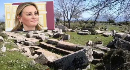 İzmir Milletvekili Ösen’den Amyzon Antik Kenti için uyarı: Kapsamlı kazı ve koruma bekliyor