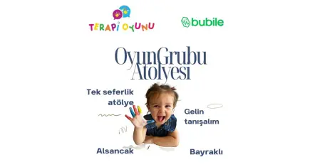 Çocuk Oyun Grubu Atölyesi Bayraklı’da minikleri bekliyor