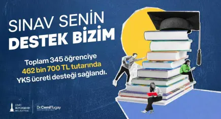 İzmir Büyükşehir'den öğrencilere YKS desteği