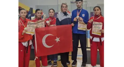 Seferihisar Taekwondo’dan 5 madalya kazandı