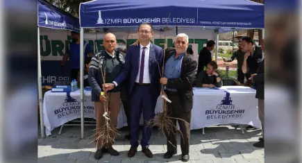 Beydağlı üreticiye çifte destek