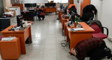 İzmir'de deprem ve yangın tatbikatı