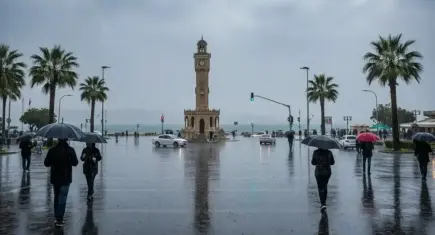 İzmir'de termometreler 5 derece birden düşecek