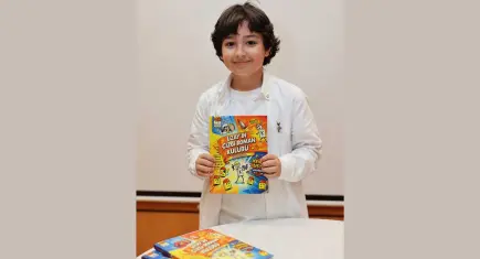 İzmir’de 9 yaşındaki öğrencinin hikayeleri kitap oldu