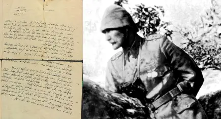 Atatürk'ün Çanakkale Savaşı'nda askerlere gönderdiği yazılı emir ortaya çıktı