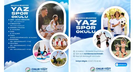 Balçova’da Yaz Spor Okulları için kayıtlar başlıyor