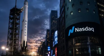 Uzay ve teknoloji devi SpaceX, Nasdaq-100 endeksine giriyor