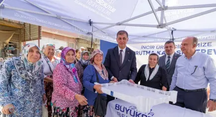 İncir Üreticisine İzmir Büyükşehir’den 10 bin kerevet desteği